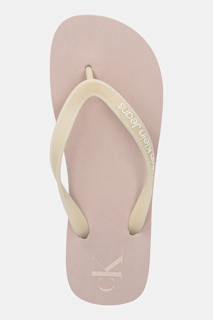 Japanke Calvin Klein Jeans BEACH SANDAL FLATFORM TPU roza YW0YW01830