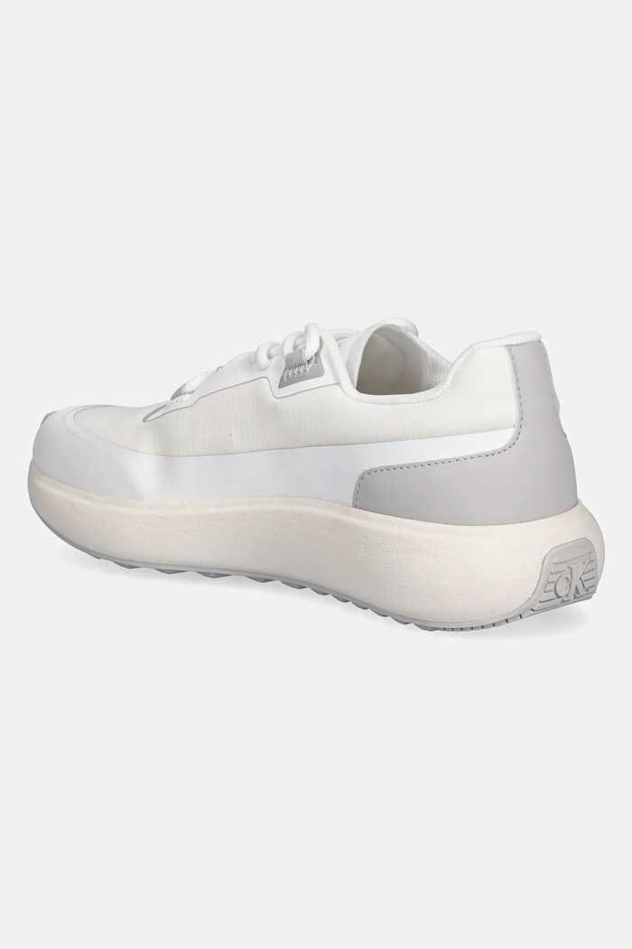 Obuv Tenisky Calvin Klein Jeans ATHLEISURE RUNNER LACEUP NT YW0YW01823 biela