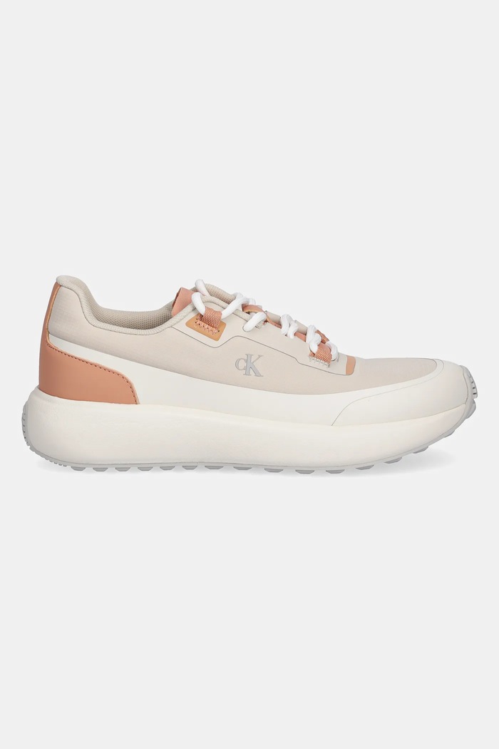 Tenisky Calvin Klein Jeans ATHLEISURE RUNNER LACEUP NT YW0YW01823 béžová SS25