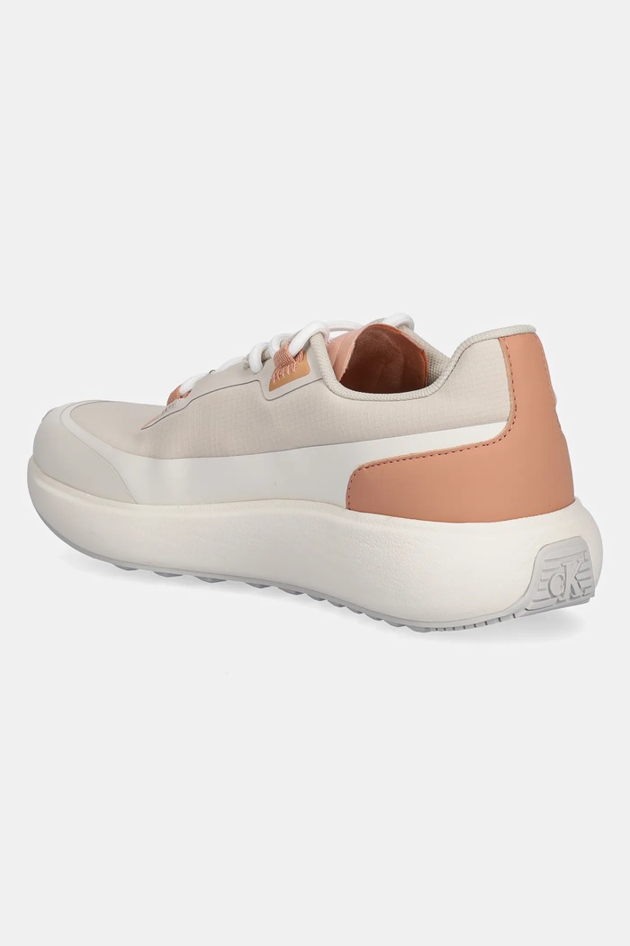 Obuv Tenisky Calvin Klein Jeans ATHLEISURE RUNNER LACEUP NT YW0YW01823 béžová