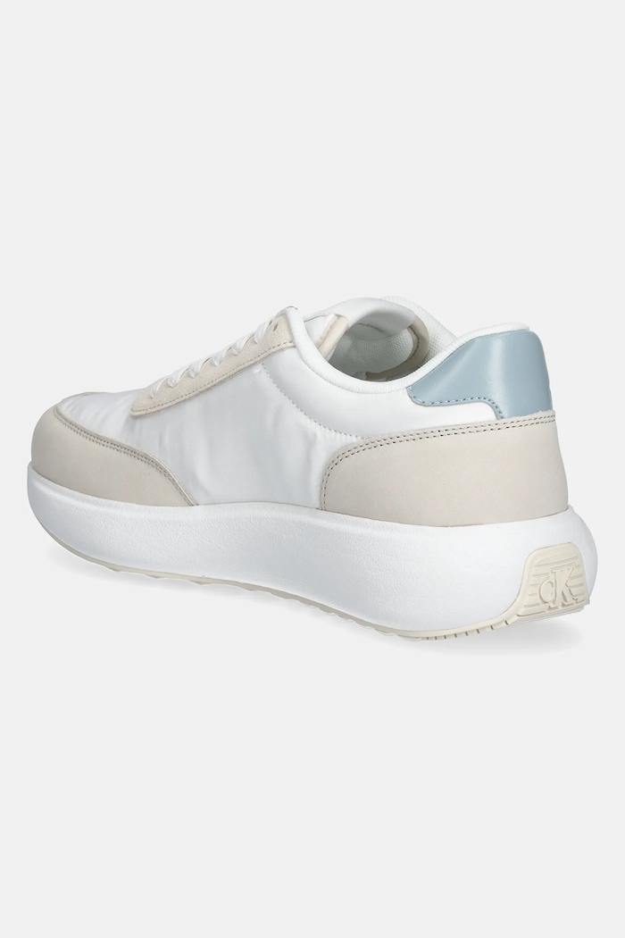 Obuv Tenisky Calvin Klein Jeans ATHLEISURE RUNNER LACEUP MIX WN YW0YW01774 biela