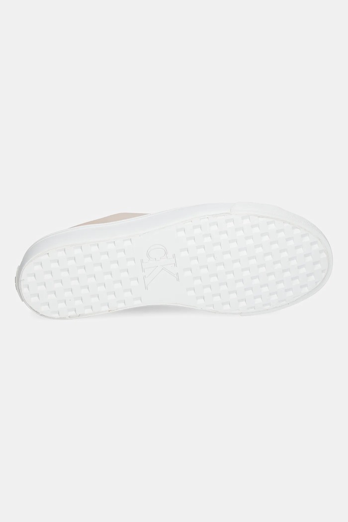 Sneakers Calvin Klein Jeans VULC FLATFORM LOW MG LTH YW0YW01771 πορτοκαλί