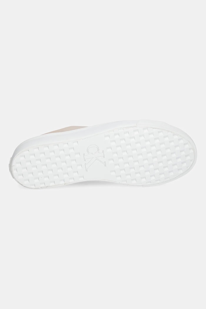 Sneakers Calvin Klein Jeans VULC FLATFORM LOW MG LTH YW0YW01771 πορτοκαλί