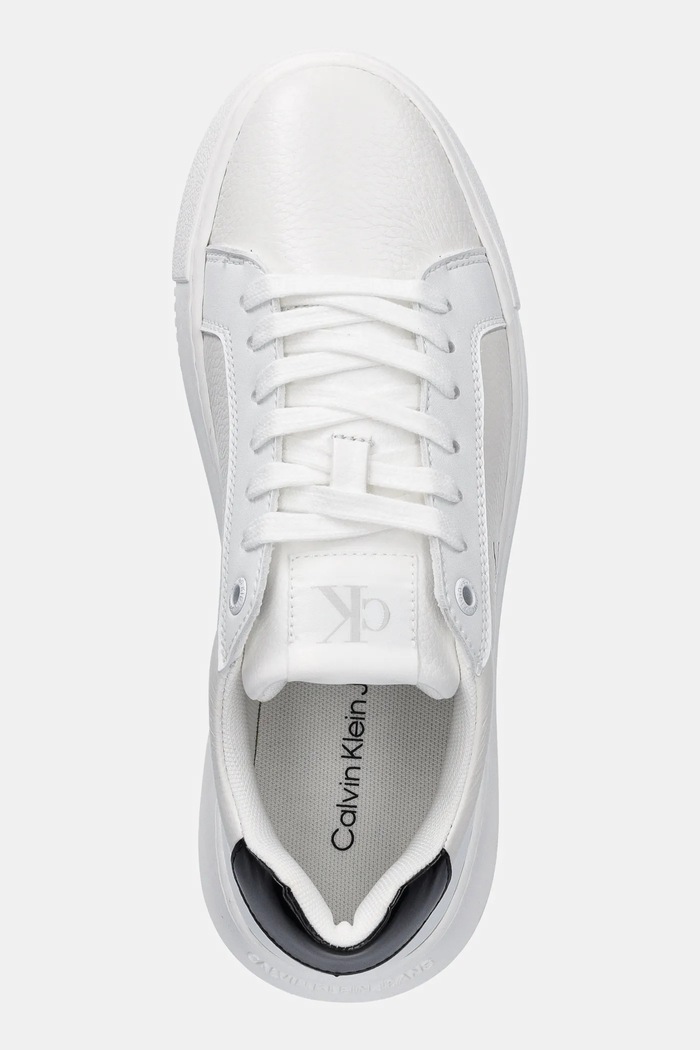 Маратонки Calvin Klein Jeans CHUNKY CUPSOLE LOW MG бял YW0YW01769