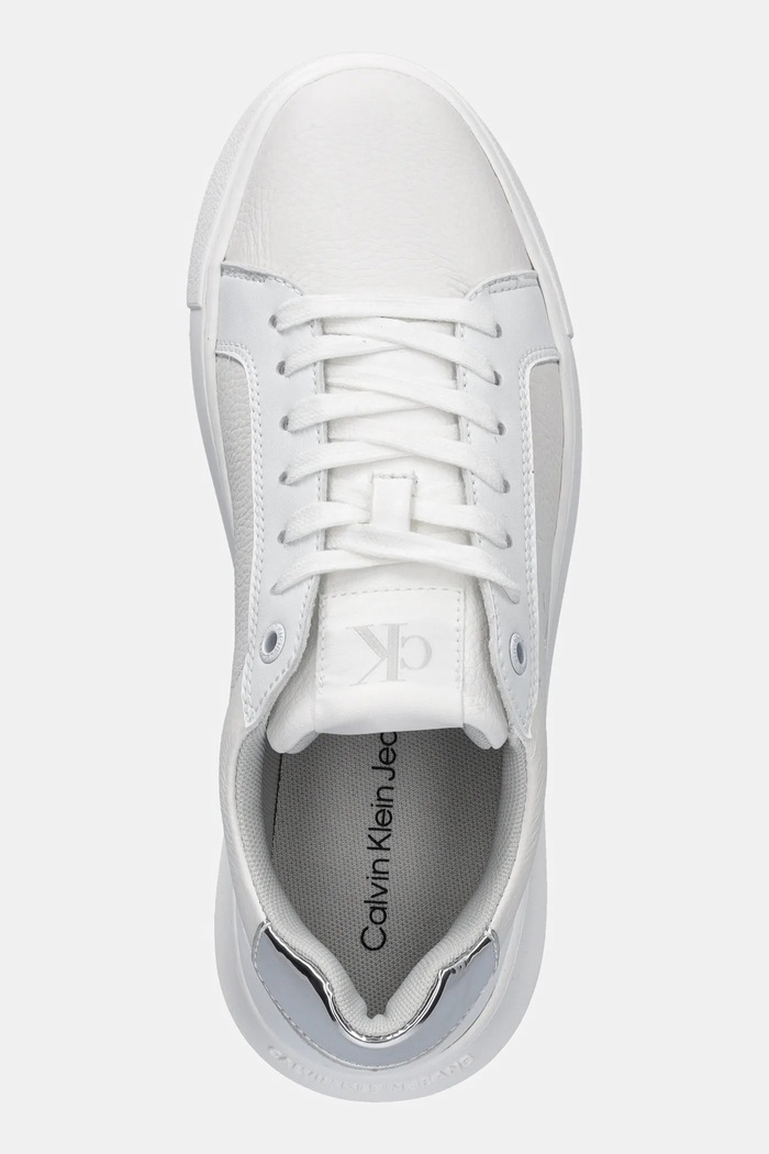 Маратонки Calvin Klein Jeans CHUNKY CUPSOLE LOW MG бял YW0YW01769