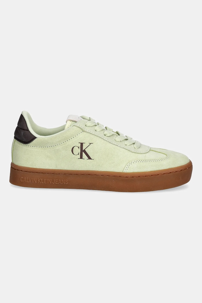 Calvin Klein Jeans sneakersy CLASSIC CUPSOLE MIX IN YW0YW01767 zielony SS25