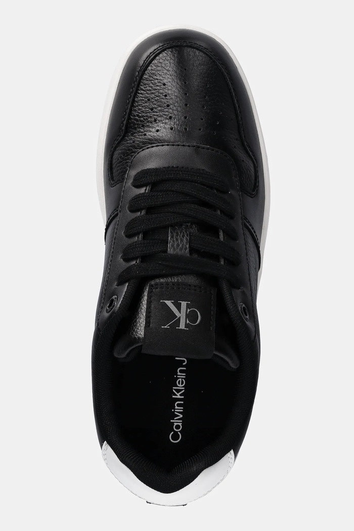 Sneakers boty Calvin Klein Jeans BASKET CUPSOLE LOW MG černá YW0YW01765