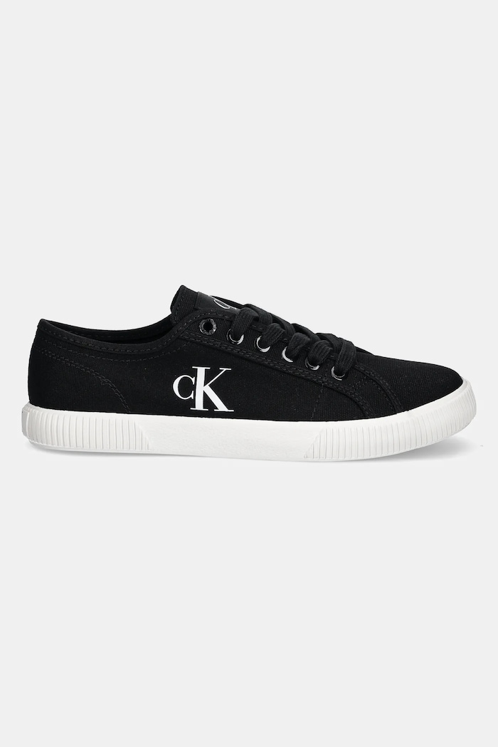 Tenisice Calvin Klein Jeans ESS VULC LOW CV MG WN YW0YW01762 crna SS25