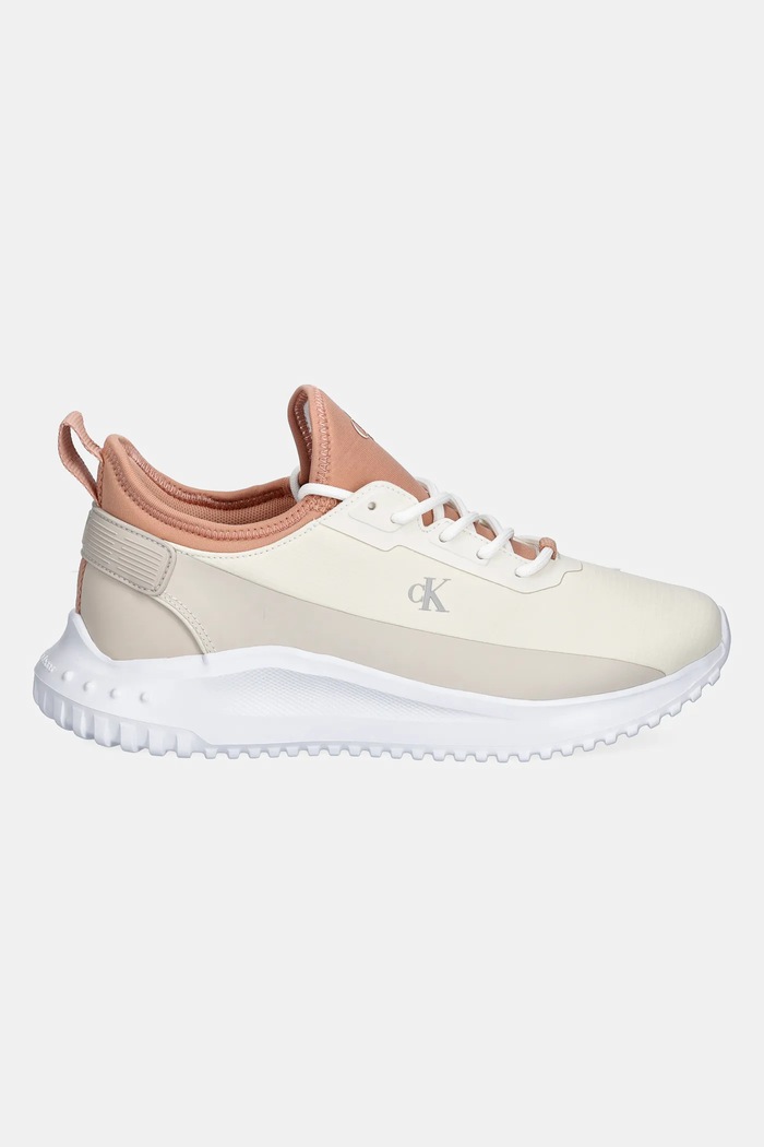 Calvin Klein Jeans sneakersy EVA RUNNER LOW LACE MIX IN YW0YW01759 beżowy SS25