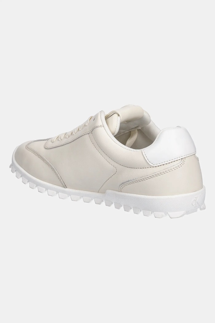 Obuv Kožené tenisky Calvin Klein Jeans LOW PROFILE RUNNER YW0YW01751 béžová