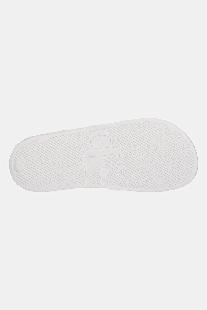 Calvin Klein Jeans klapki SLIDE MONOGRAM TPU YW0YW01715 biały