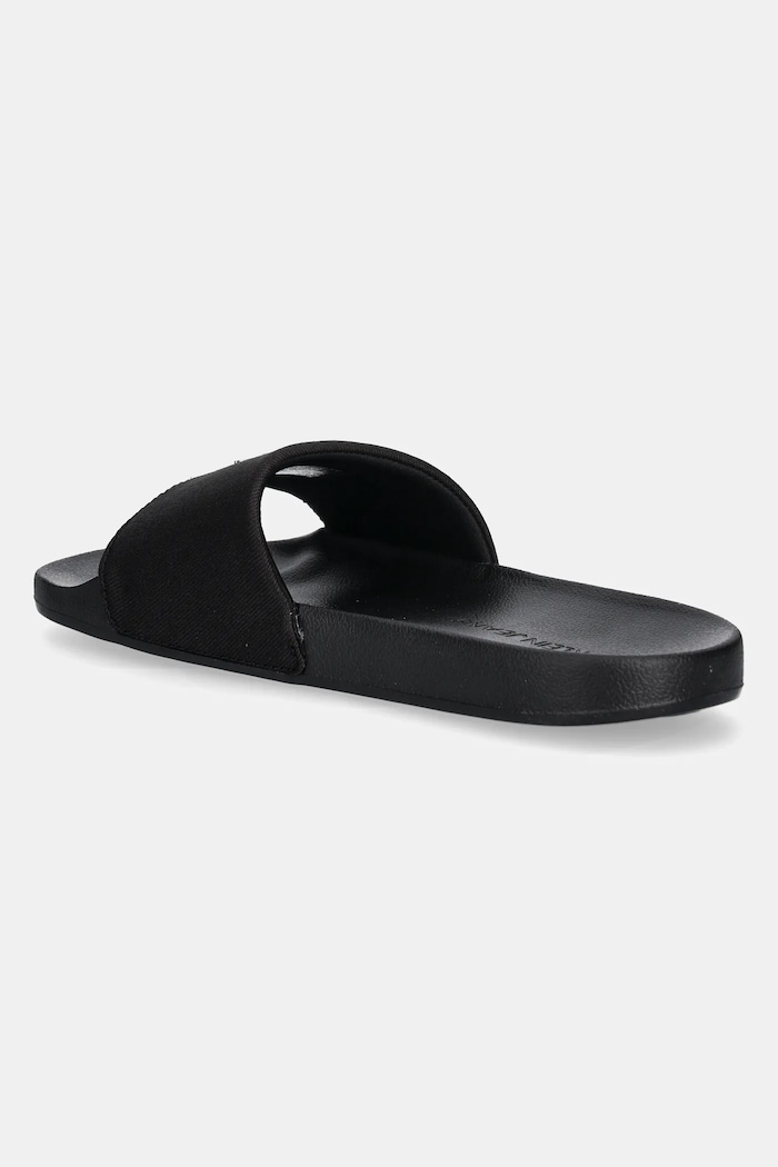 Obuwie Calvin Klein Jeans klapki SLIDE MONOGRAM HARDWARE YW0YW01713 czarny