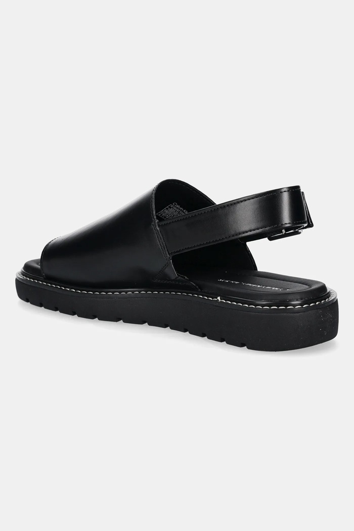 Obuv Sandále Calvin Klein Jeans SQ MOLDED SANDAL SLING MG LTH YW0YW01711 čierna