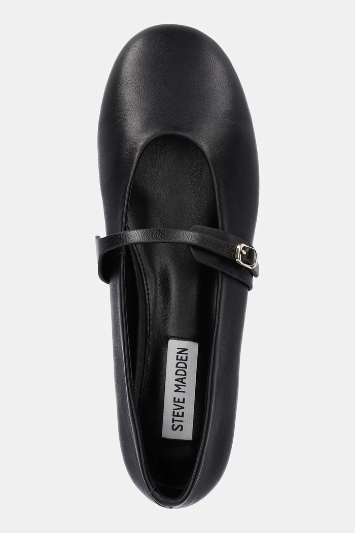 Kožené balerínky Steve Madden Rejoice čierna SM11003565.017