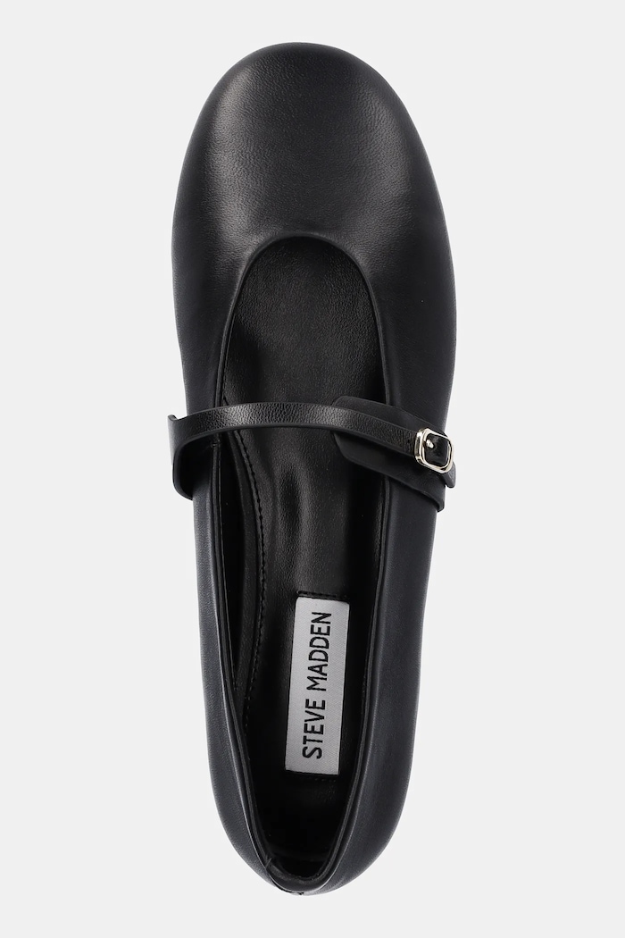 Kožené balerínky Steve Madden Rejoice čierna SM11003565.017