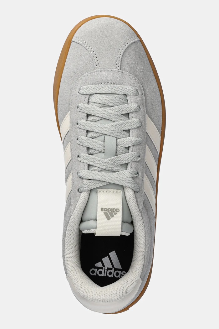 Semišové sneakers boty adidas Vl Court 3.0 modrá JP7539