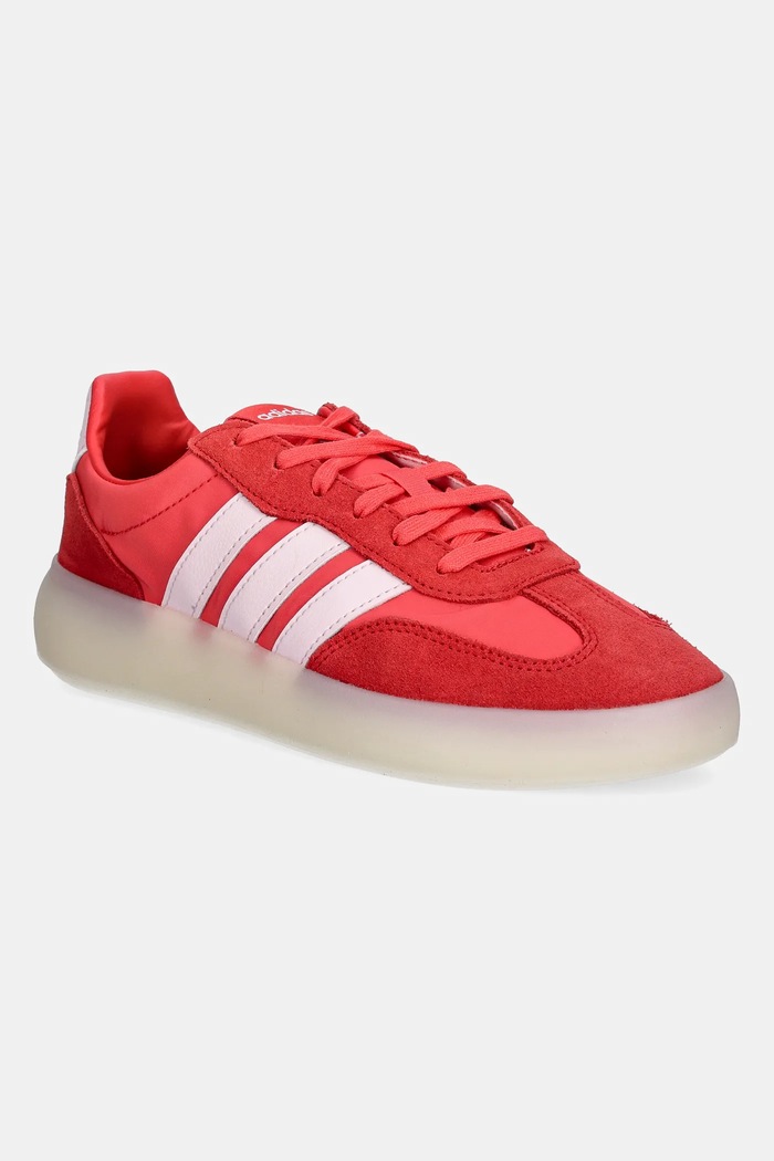 Sneakers boty adidas Barreda Decode semišová kůže oranžová JP9669