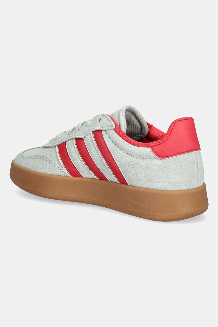 Obuwie adidas sneakersy zamszowe Barreda JP7109 turkusowy