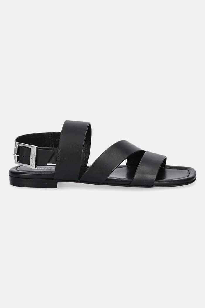 Kožené sandály Barbour Penelope LFO0759BK12 černá SS25