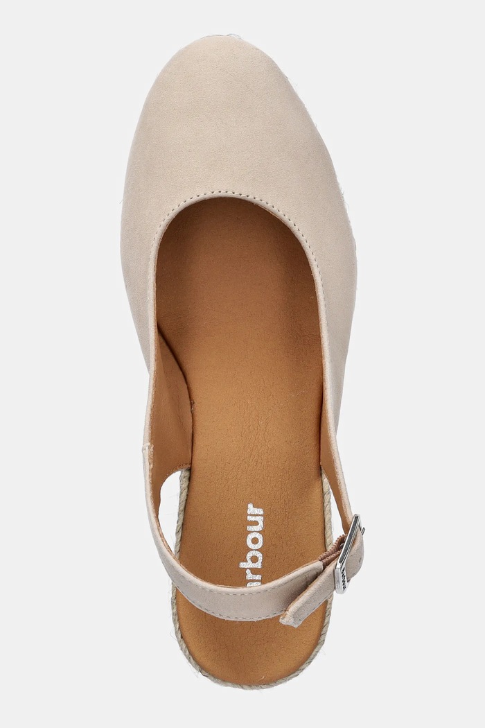 Espadrilky Barbour Hazel béžová LFO0764CR31