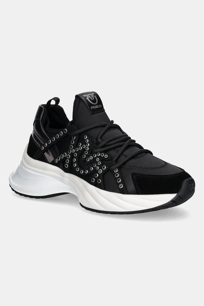 Pinko sneakersy Ariel syntetyczny czarny SS0085.T029.Z99