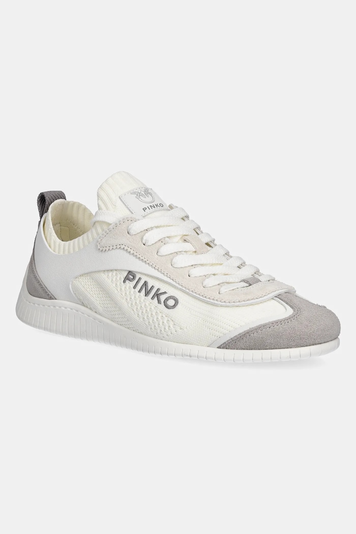Tenisice Pinko Reby imitacija zrnate kože bež SS0061.T025.Z12