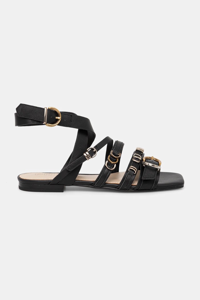 Pinko sandale de piele Marli SD0317.P001.Z99 negru SS25