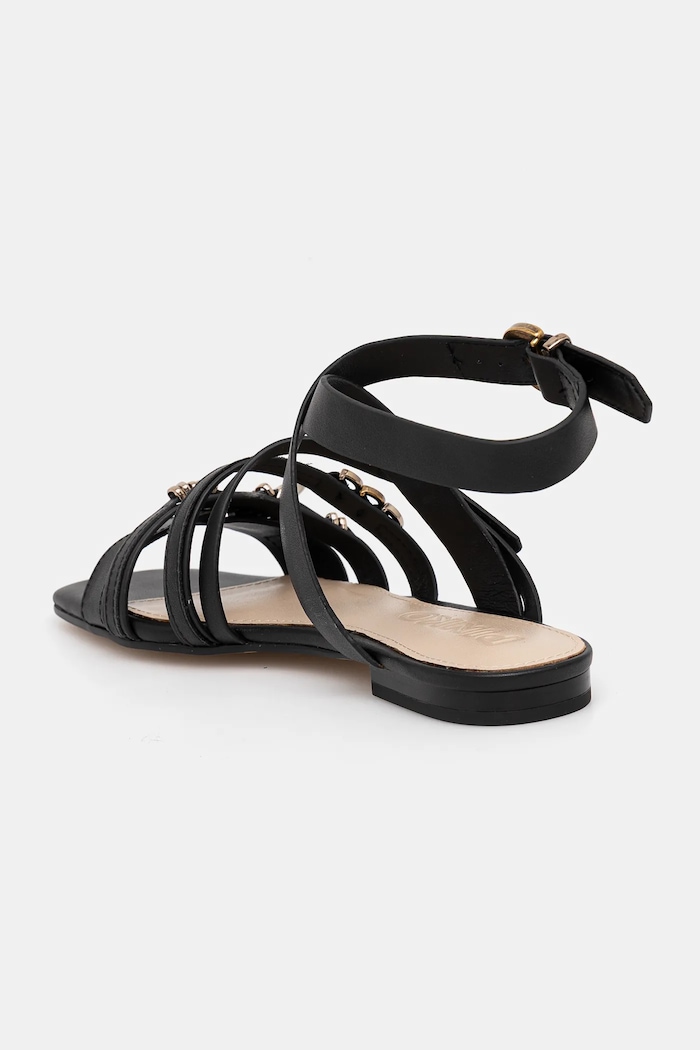 Încălțăminte Pinko sandale de piele Marli SD0317.P001.Z99 negru