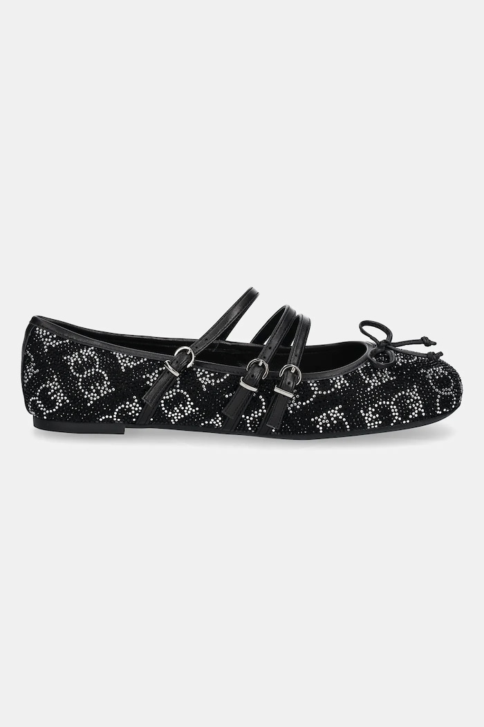 Μπαλαρίνες Pinko Gioia SD0299.E025.Z99 μαύρο SS25
