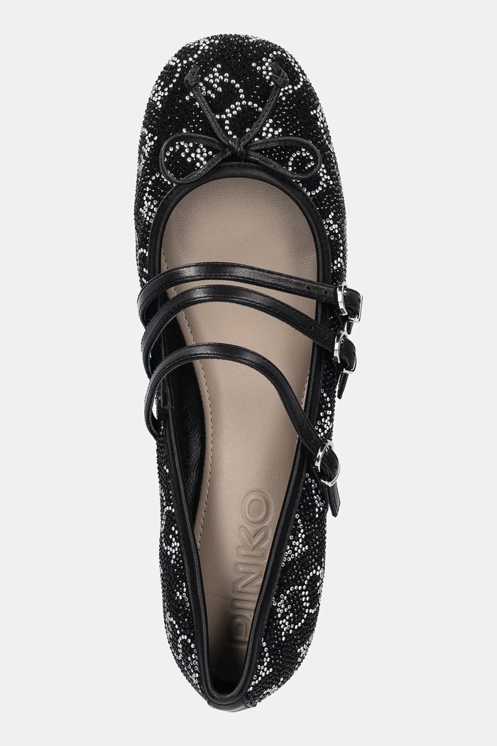 Μπαλαρίνες Pinko Gioia μαύρο SD0299.E025.Z99