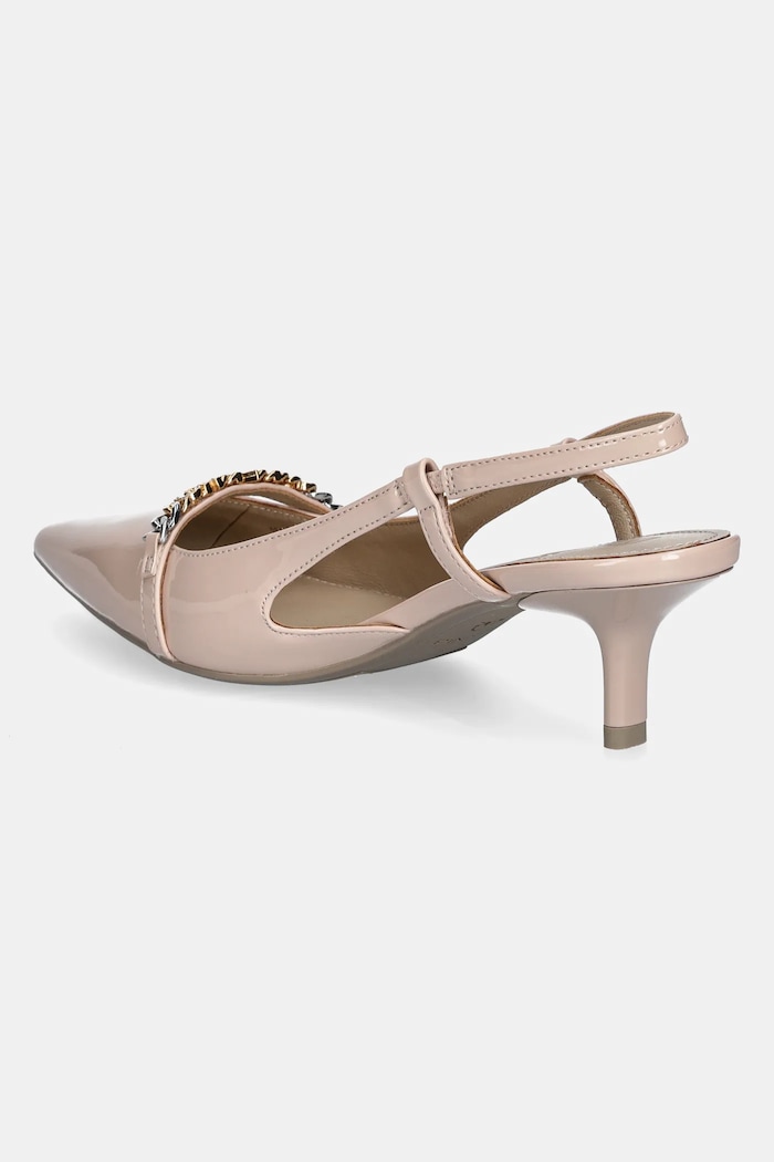 Încălțăminte Pinko pantofi cu toc Gloria SD0251.E002.W4E bej