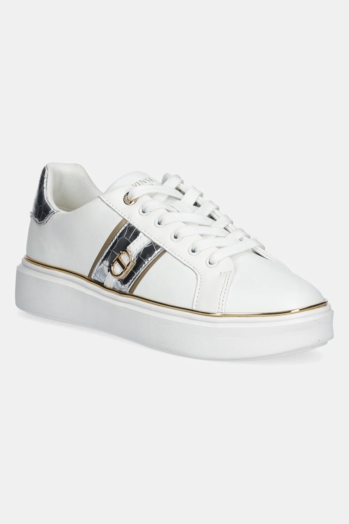Twinset sneakersy tekstylny biały 251TCP01A.07200