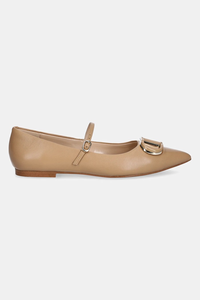 Baleríny Twinset 251TCP064.00044 hnědá SS25