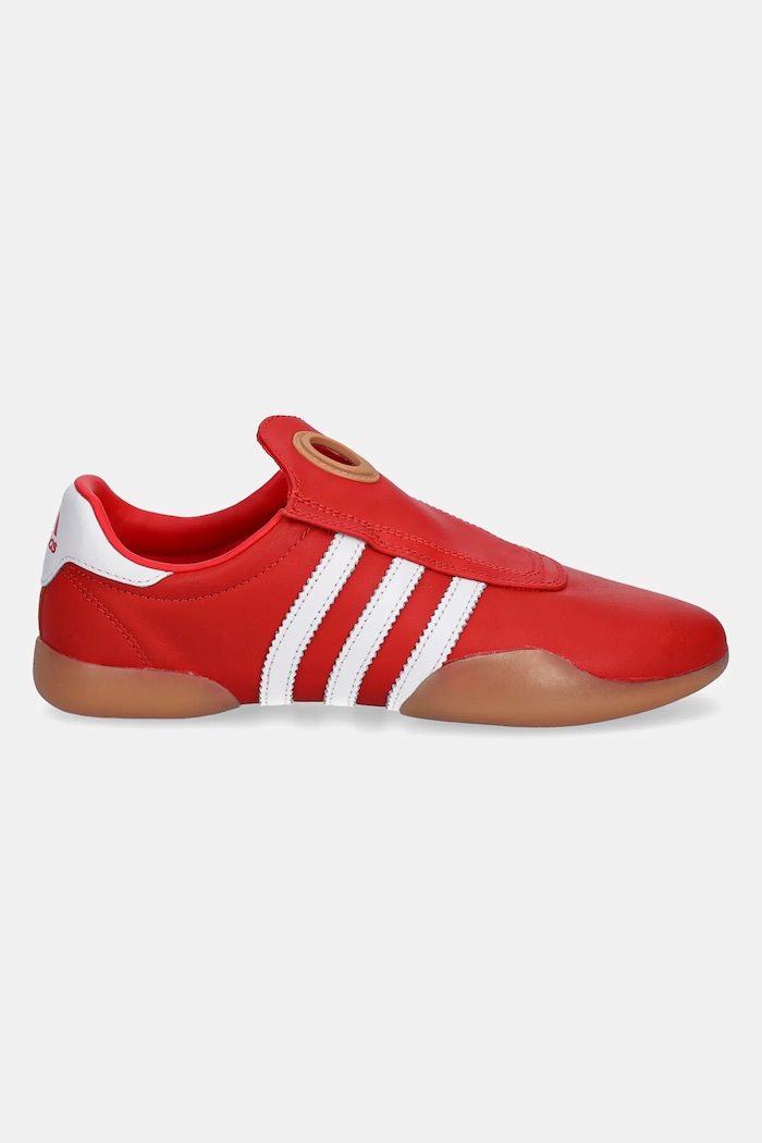adidas Originals sneakersy skórzane Taekwondo Mei JR2646 czerwony SS25
