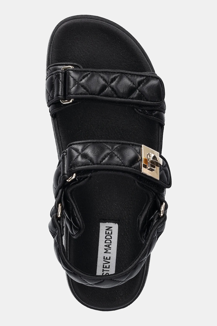 Кожени сандали Steve Madden Mona-Q черен SM11003792.055