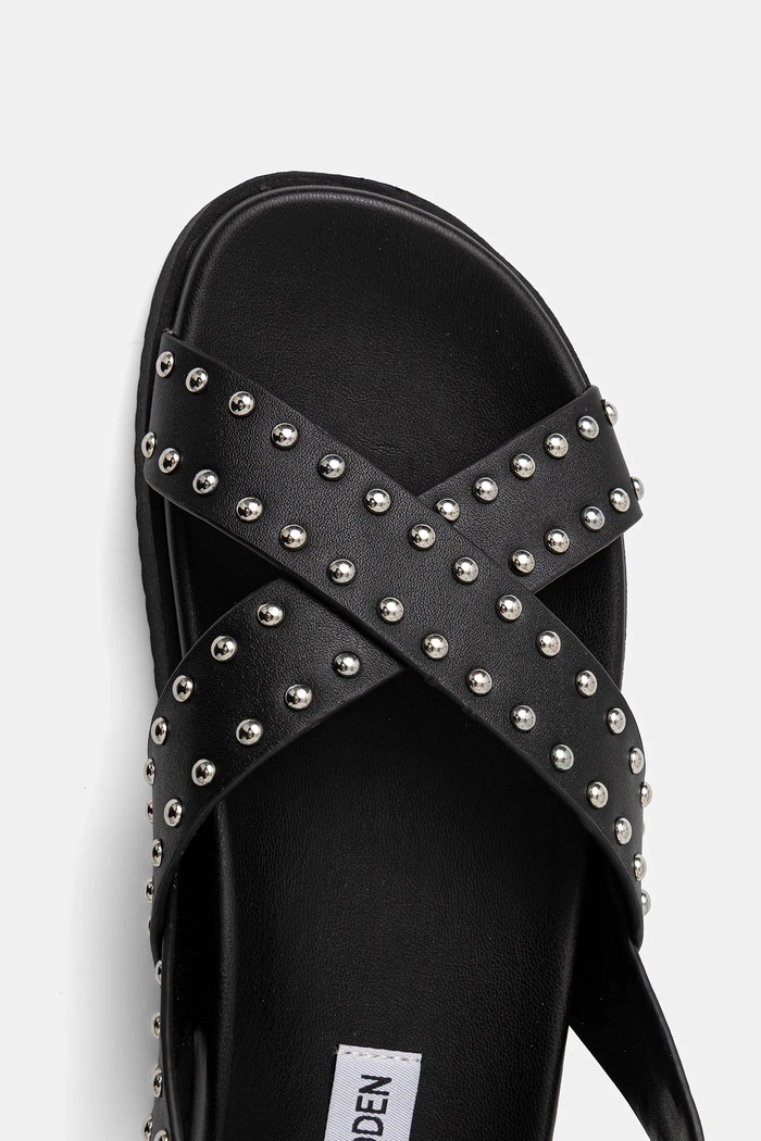 Steve Madden sandały skórzane My Bestie-S czarny SM11003786.032