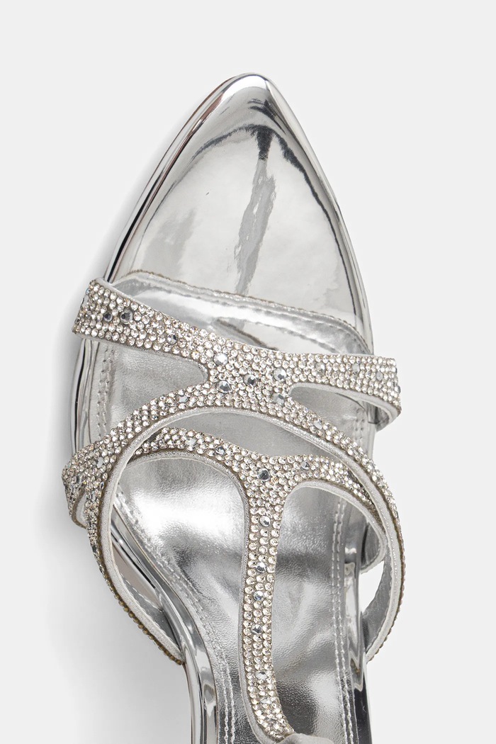 Lodičky Steve Madden Scope Steve Madden SM11003726.751 strieborná