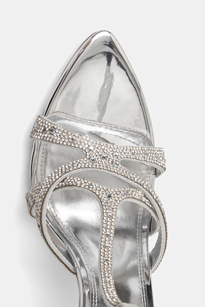 Lodičky Steve Madden Scope Steve Madden SM11003726.751 strieborná