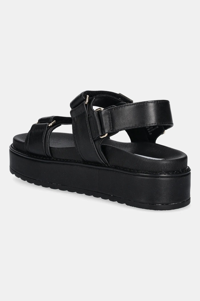 Obuwie Steve Madden sandały skórzane Bigmona SM11003458.017 czarny