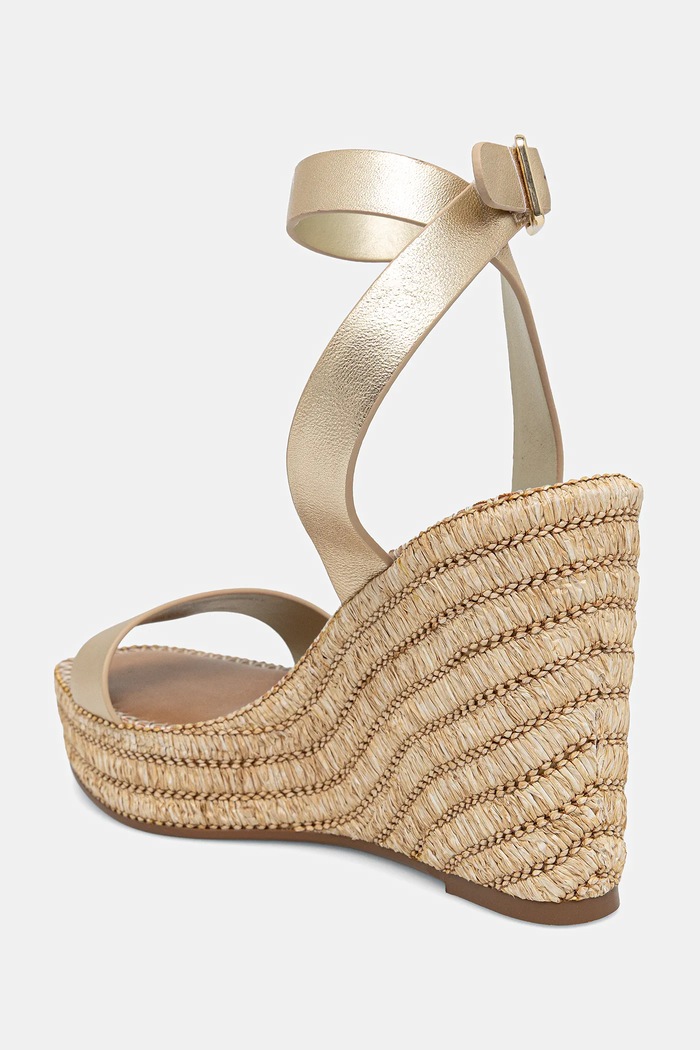 Obuv Kožené sandále Steve Madden Cassie SM11003372.977 zlatá