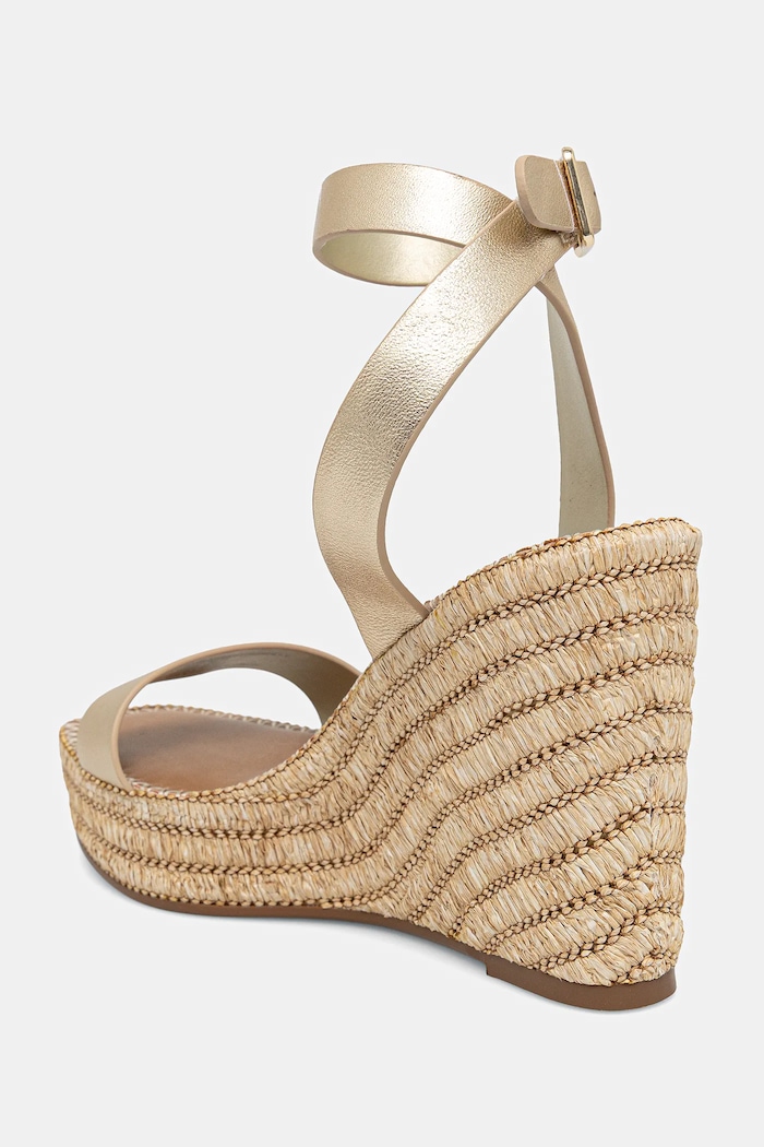Obuv Kožené sandále Steve Madden Cassie SM11003372.977 zlatá