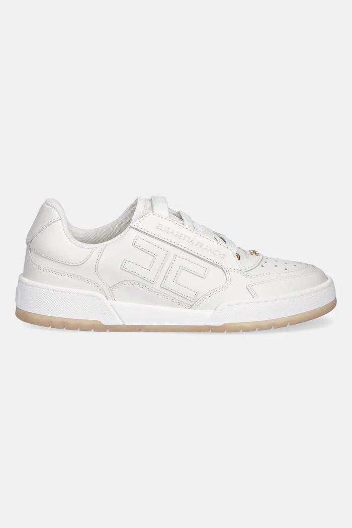 Elisabetta Franchi sneakers in pelle SA48G51E2.360 bianco SS25