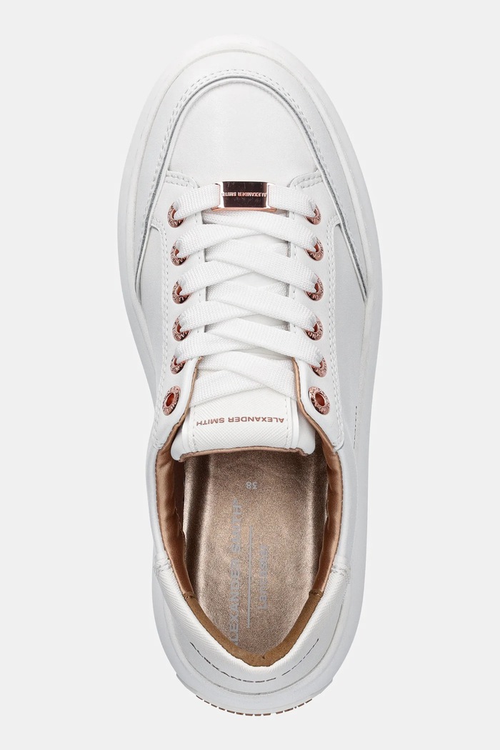 Alexander Smith sneakersy Lancaster biały ASBBLSW1804TWT