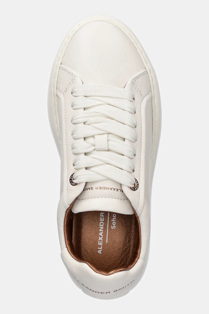 Кожени маратонки Alexander Smith Soho бял ASBBSOW3560TWT