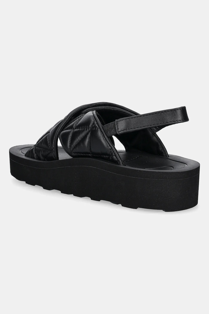 Obuwie Love Moschino sandały skórzane JA16044I1MIE0000 czarny
