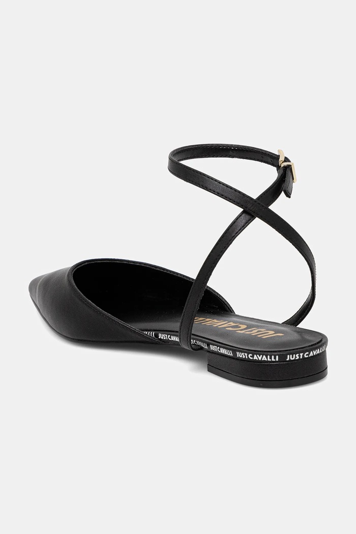 Обувки Балеринки Just Cavalli 78RA3S72ZPA33899 черен