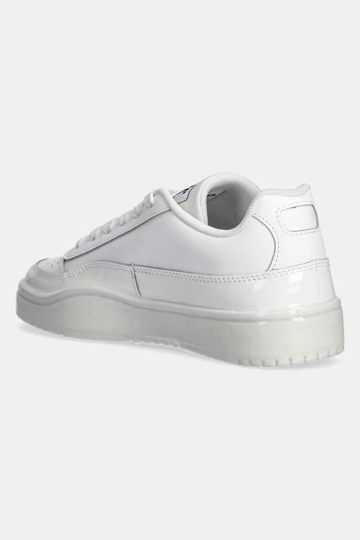 Încălțăminte Diesel Sneakers din piele S-Tracker-D Low W Y03513.P8124.T1002 alb