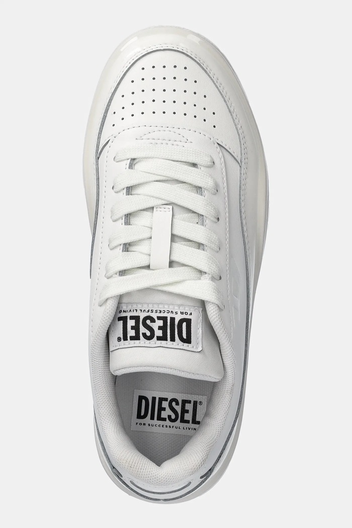 Sneakers din piele S-Tracker-D Low W Diesel Y03513.P8124.T1002 alb