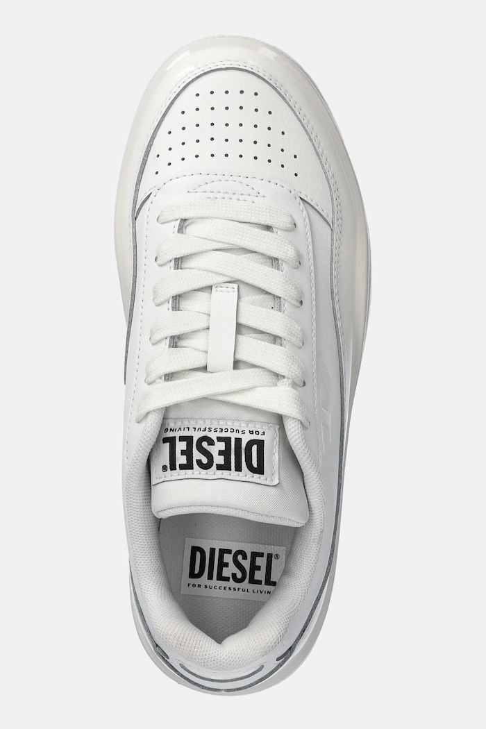 Sneakers din piele S-Tracker-D Low W Diesel Y03513.P8124.T1002 alb