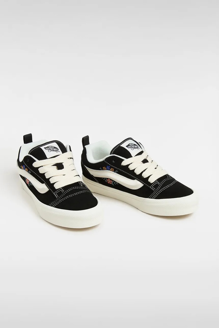 Semišové tenisky Vans Knu Skool VN000D75F2B1 černá SS25
